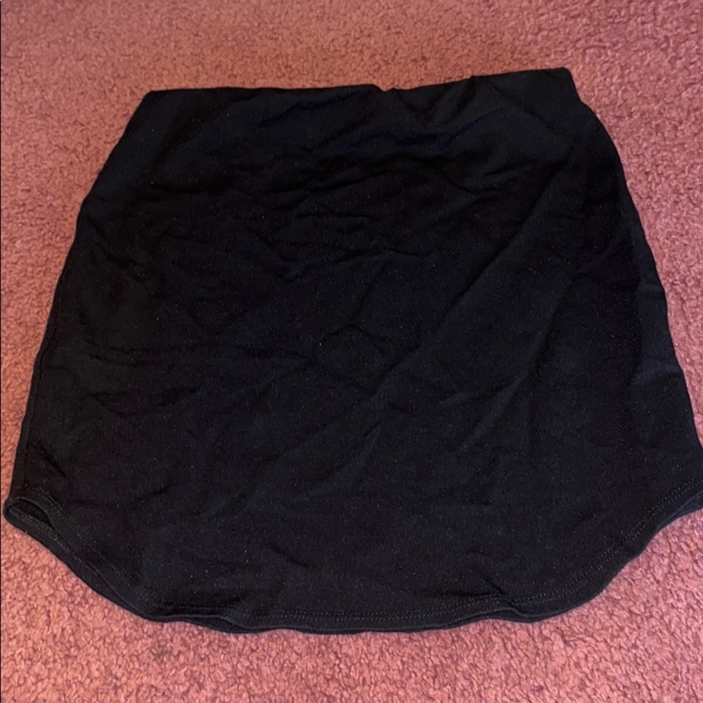 BLACK mini skirt